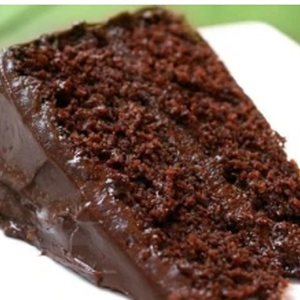 PORCION DE TORTA MOJADA DE CHOCOLATE