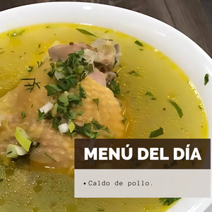 SOPA DE POLLO FRANS COFFEE